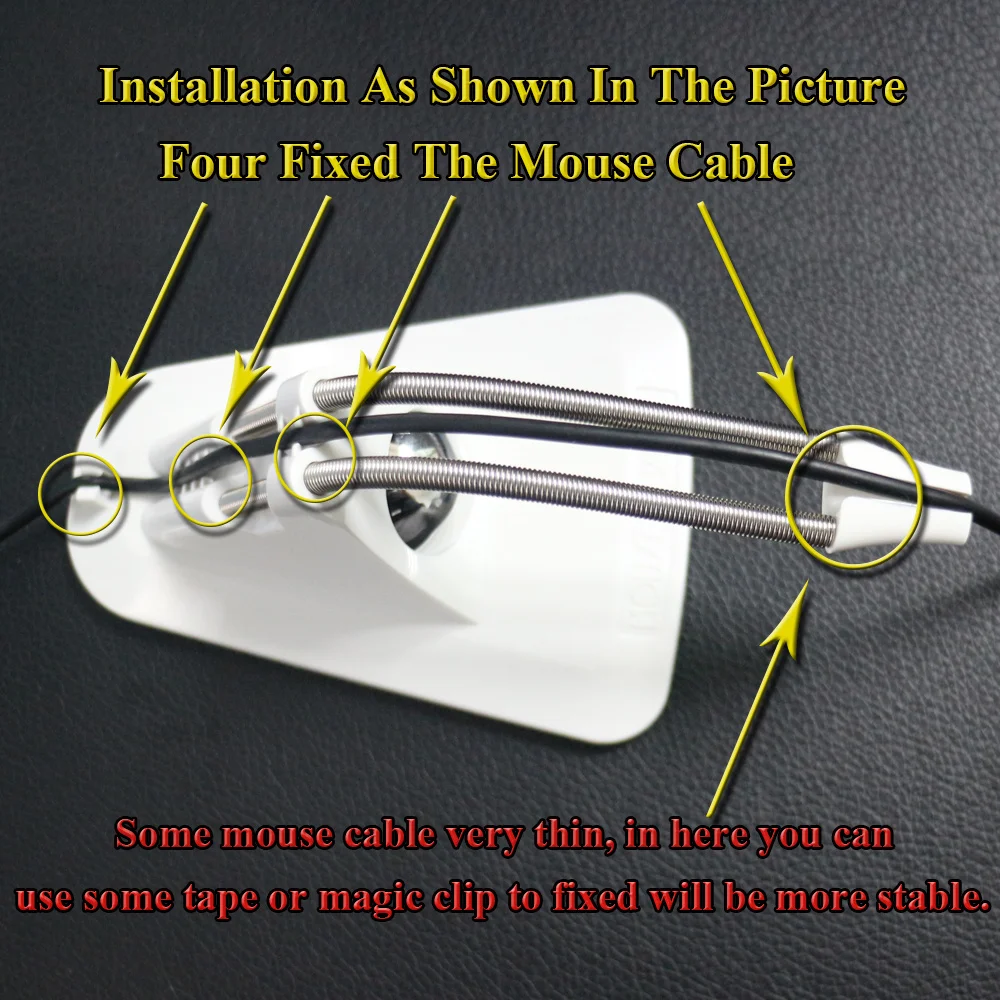 Mouse Bungee Holder - New Mouse Cable Holder Non Slip