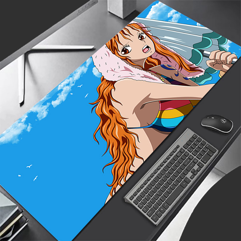 Pc Gaming Keyboards - Mouse Pad One Piece Durable Anime