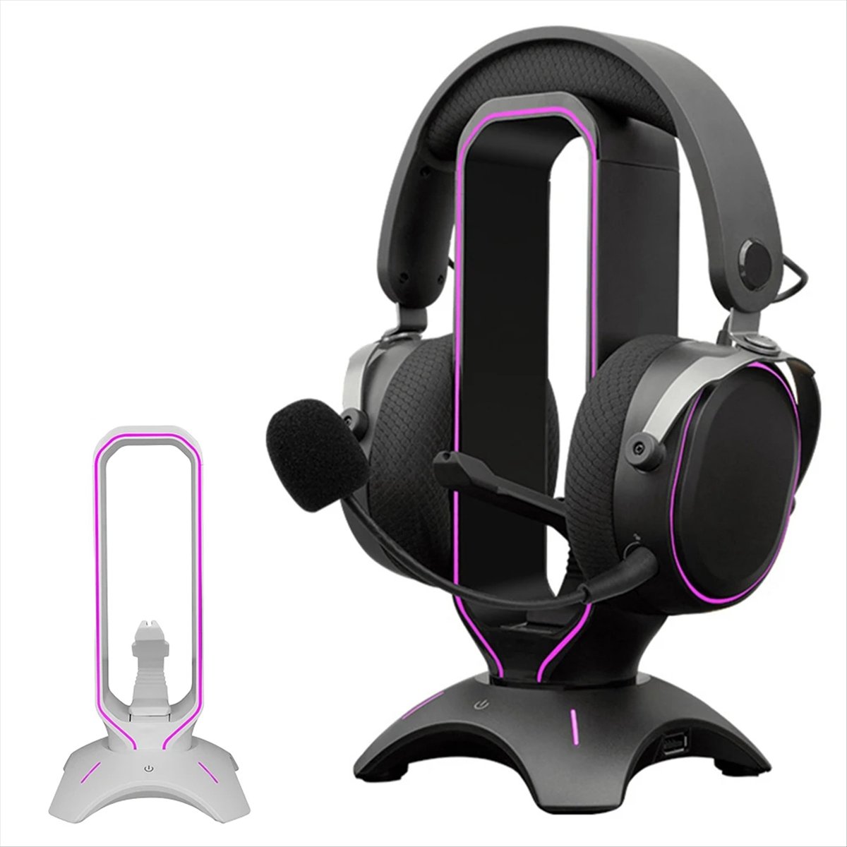 Mouse Bungee Holder - Stable- RGB Gaming Headphone Stand with