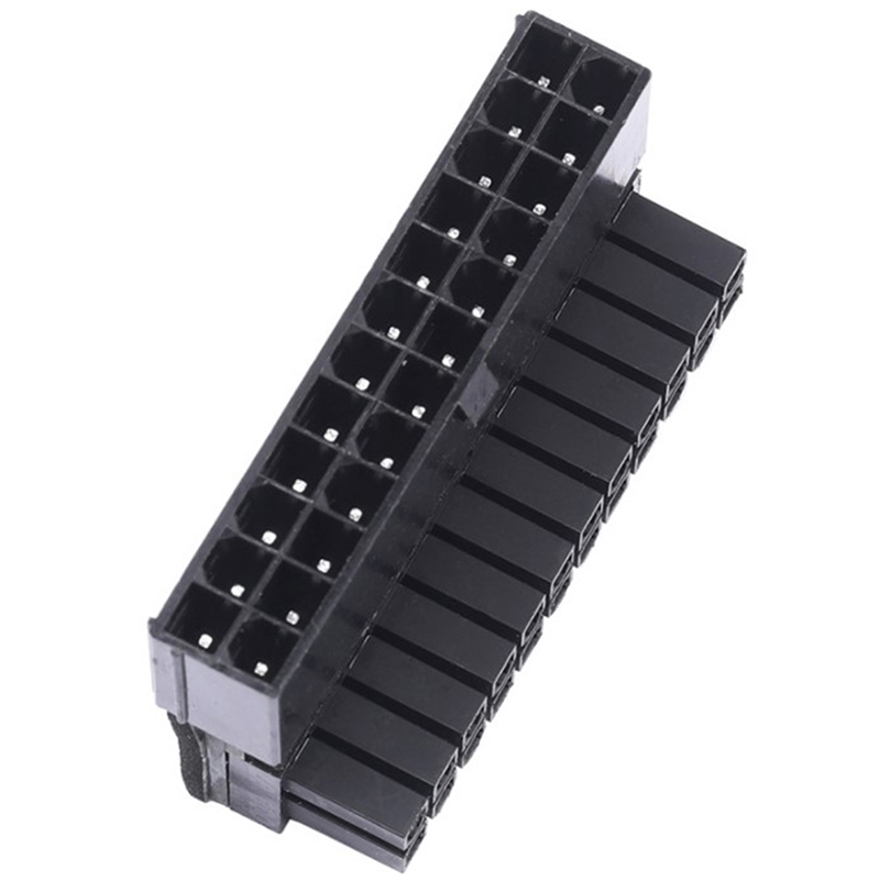 Atx Power Supply - 1Pc ATX 24Pin 90 Degree Adapter