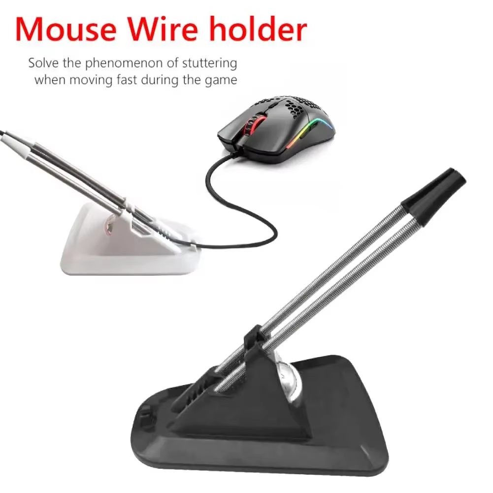 Mouse Bungee Holder - Mouse Cable Holder Computer PC Mouse