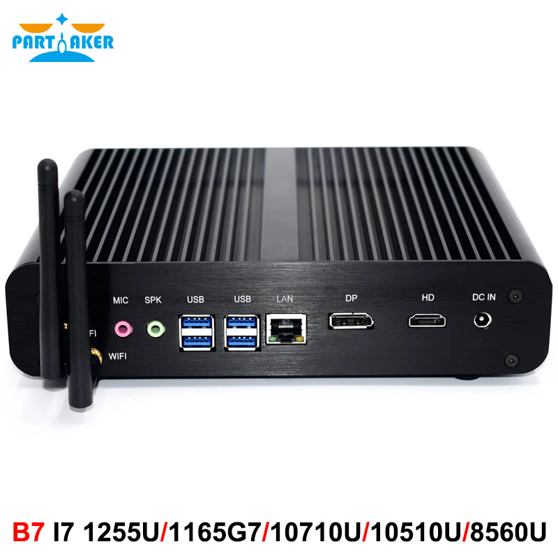 Pc Gaming I7 - Partaker 12th Gen Alder Lake Fanless