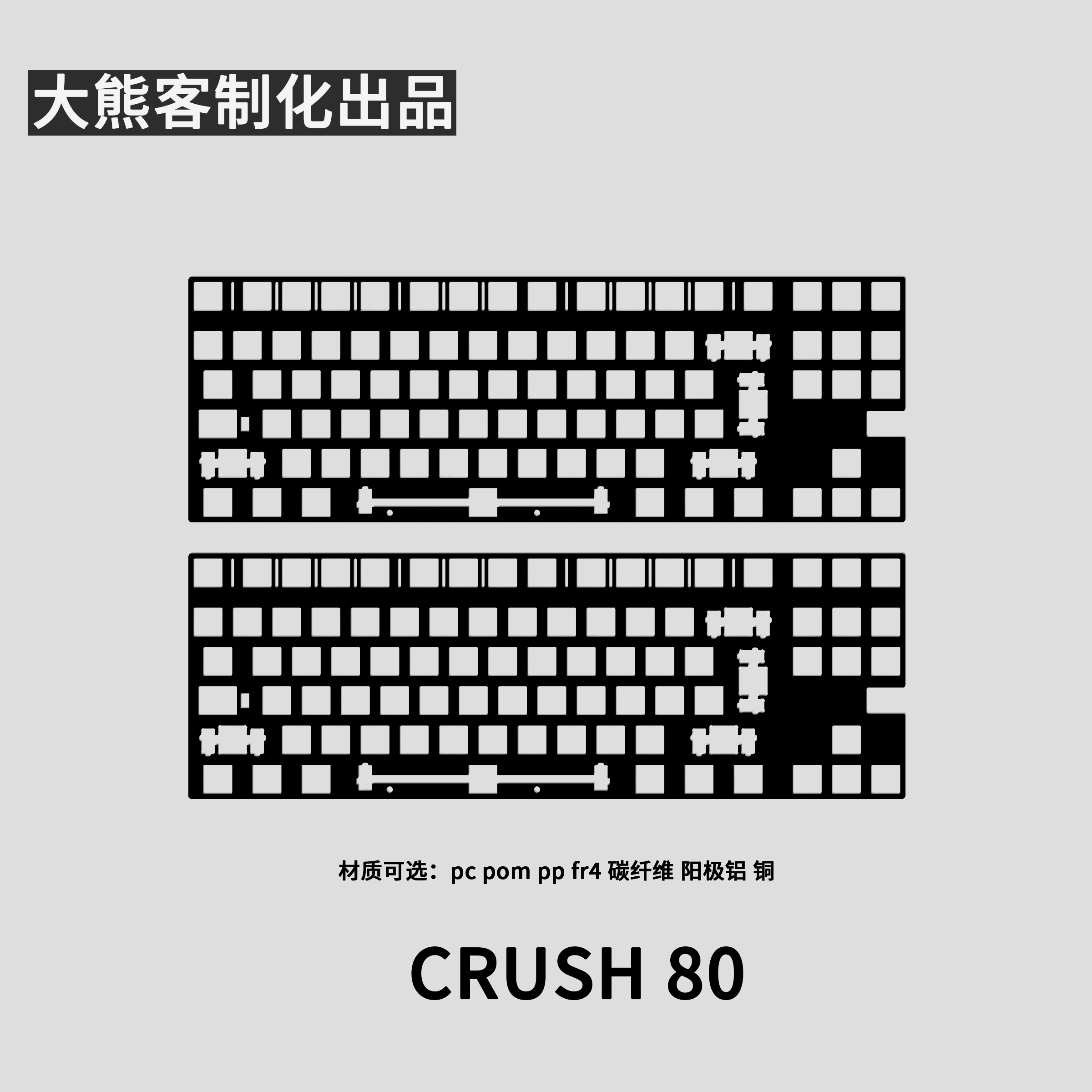 Crush 80 Positioning Plate for - đánh giá và giá Gaming Pc Equipment
