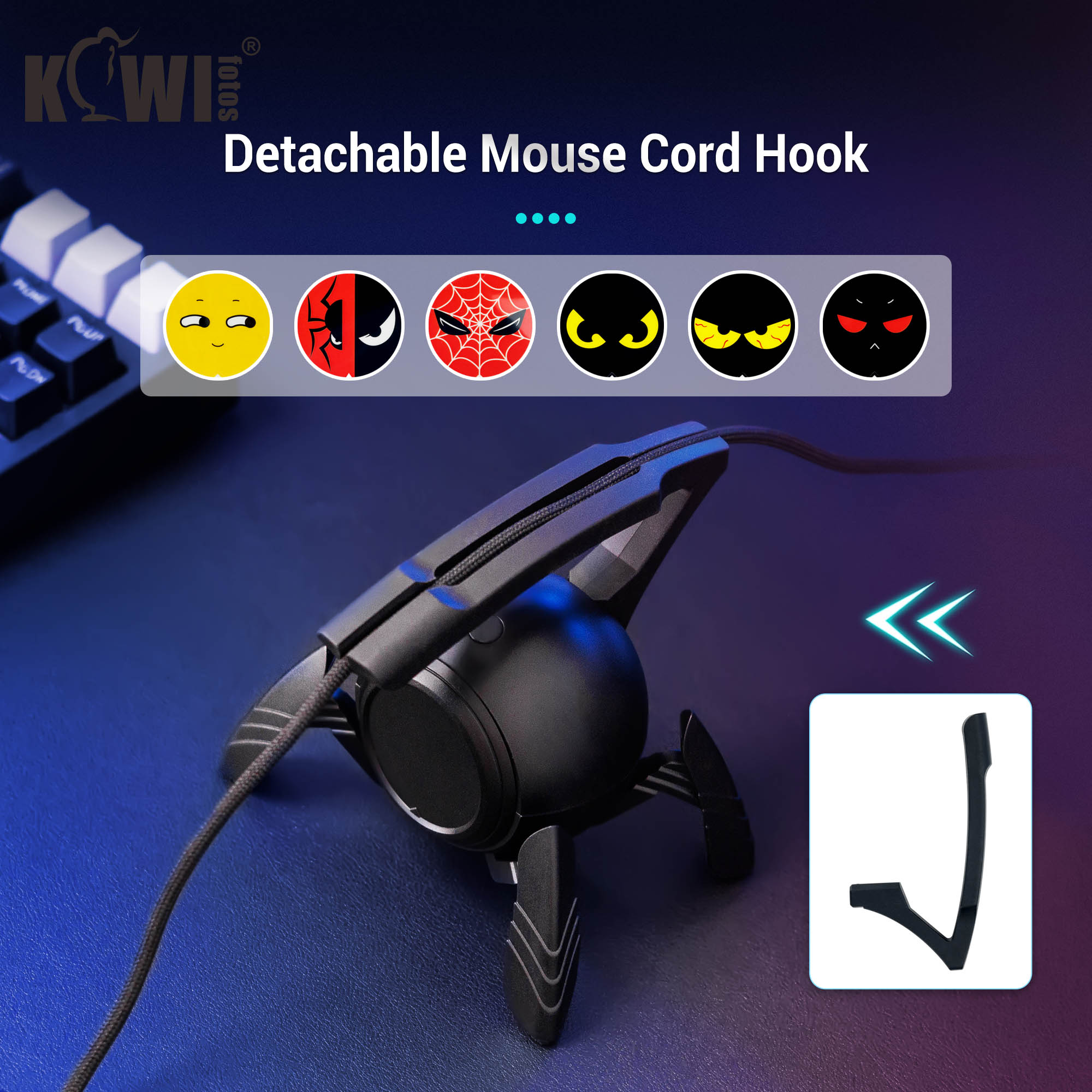 Mouse Cable Holder Gaming Mous - đánh giá và giá Mouse Bungee Holder