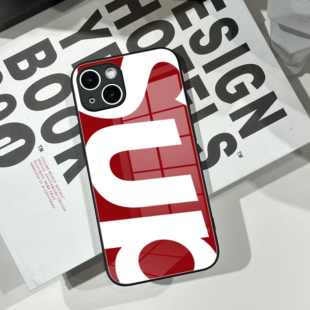 Simple Letter Patterns Phone C - đánh giá và giá Pc Case Tempered Glass