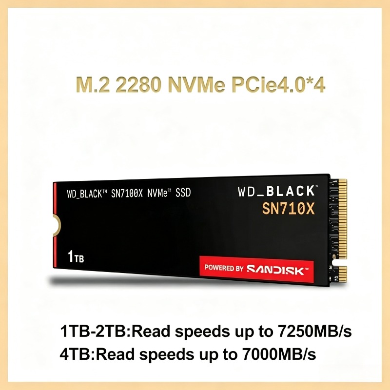 WD BLACK SN7100X 1TB/2TB/4TB N - đánh giá và giá Pc Gaming Ps5