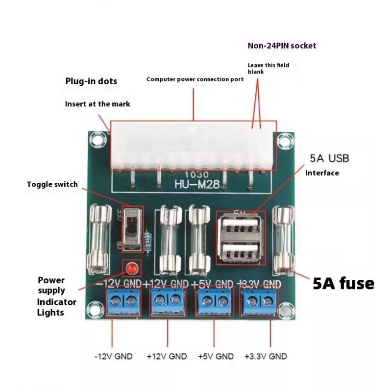 1Pc Power Adapter Supply Test  - đánh giá và giá Atx Power Supply