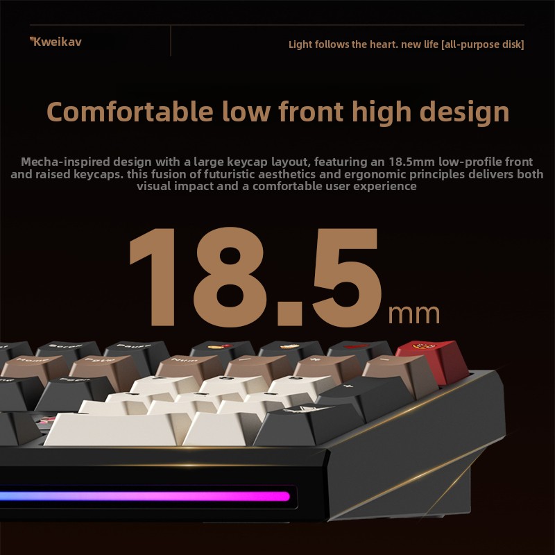 WEIKAV NUT108 Mechanical Keybo - đánh giá và giá Gaming Pc Equipment