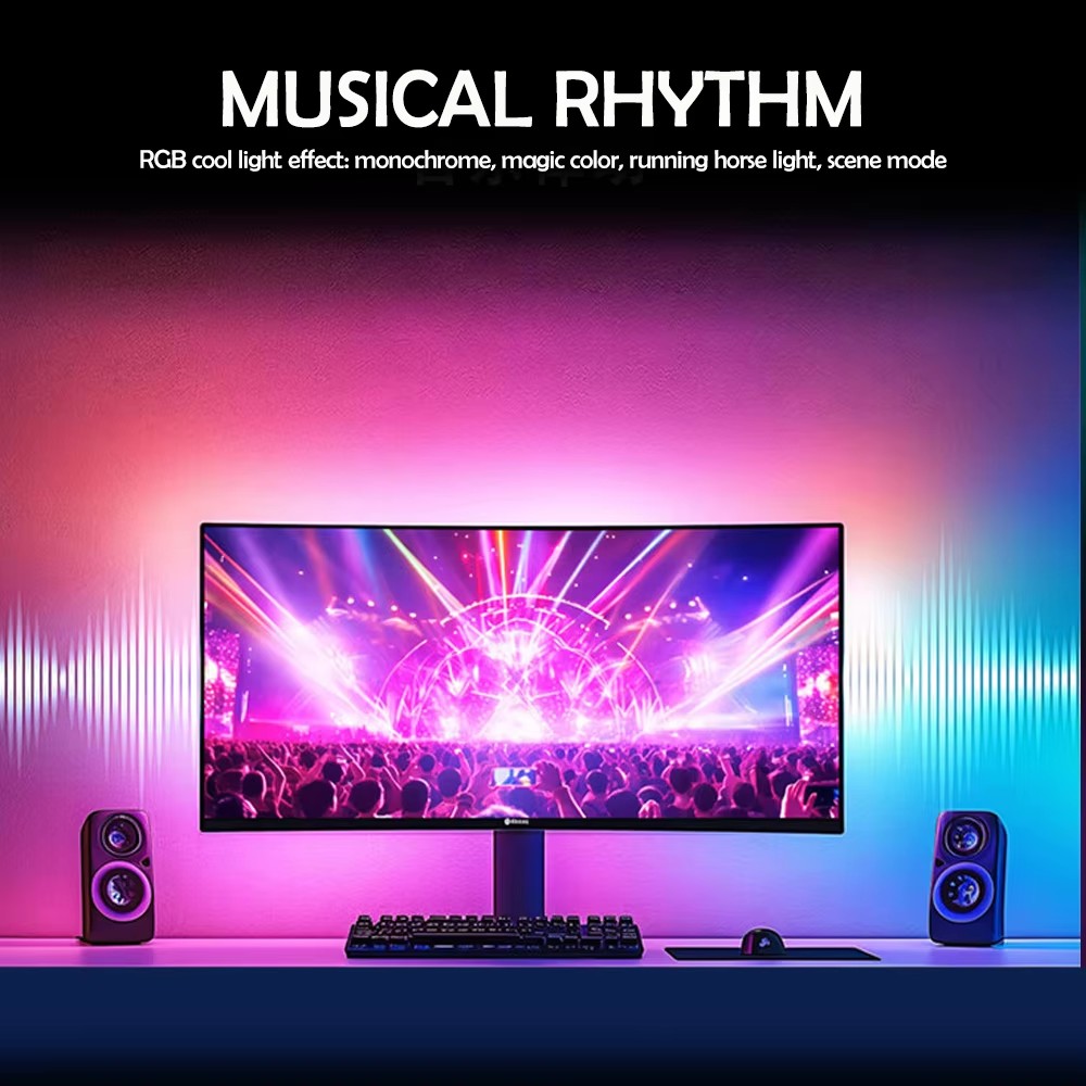 RGB Gaming Lights Strip Monito - đánh giá và giá Pc Gaming Game