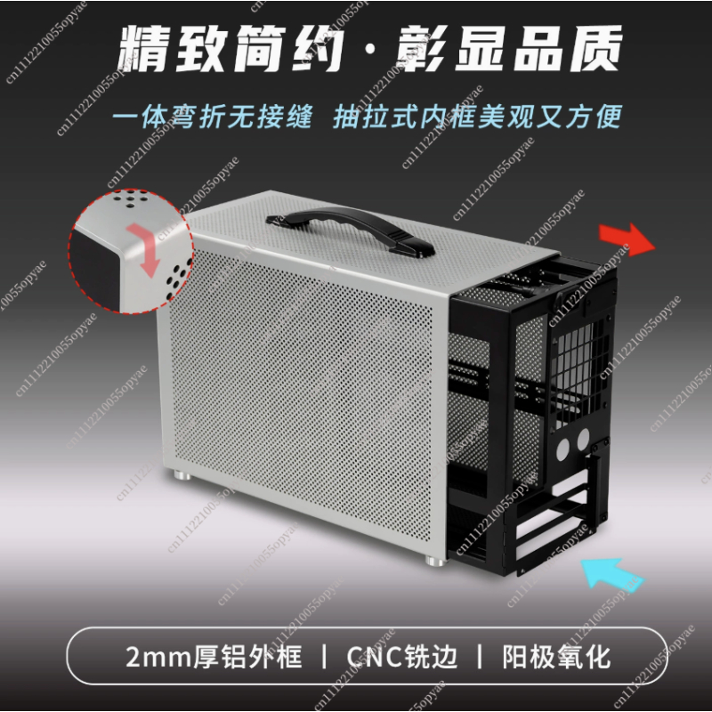 D3 Aluminum Mini PC Case 280 W - đánh giá và giá Atx Power Supply