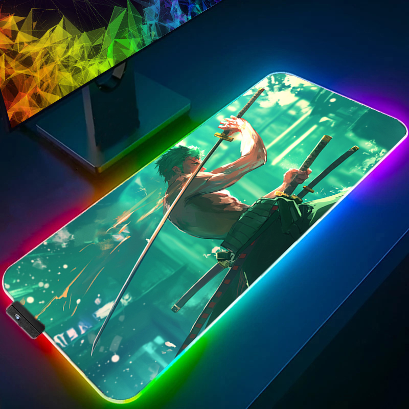 ONE PIECE Zoro Mouse Pad RGB G - đánh giá và giá Pc Gaming Keyboards