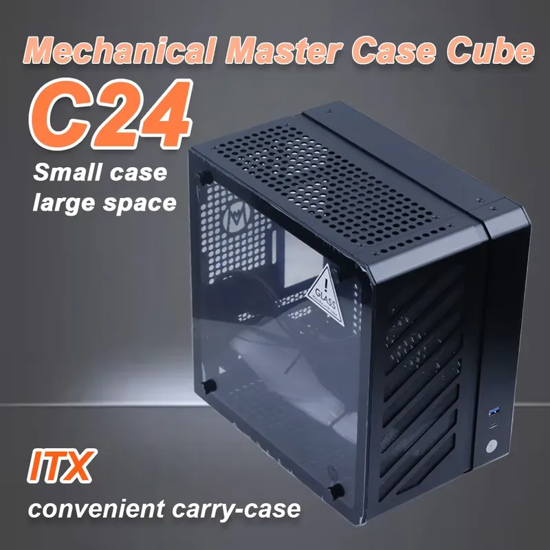 C24 Sugar Cube Air&TypeC Versi - đánh giá và giá Pc Case Tempered Glass