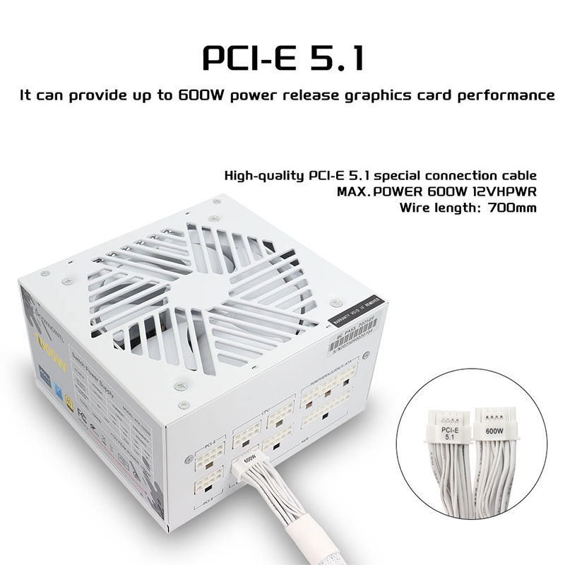 White 750w 850w 1000W 1200W Wa - đánh giá và giá Atx Power Supply