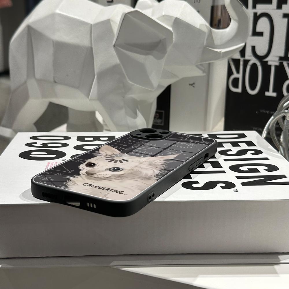Art Formula Cat Graffiti Phone - đánh giá và giá Pc Case Tempered Glass