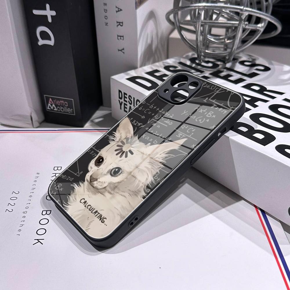 Art Formula Cat Graffiti Phone - đánh giá và giá Pc Case Tempered Glass