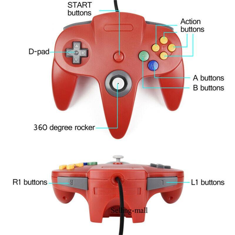 N64 Controller Classic USB Wir - đánh giá và giá Gaming Pc Equipment