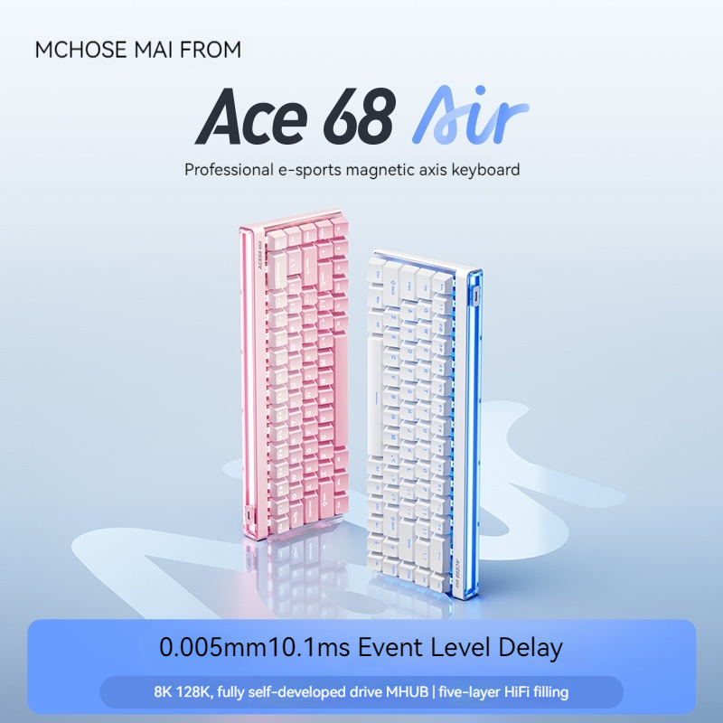 Mchose Ace68 Air Magnetic Axis - đánh giá và giá Pc Gaming Keyboards